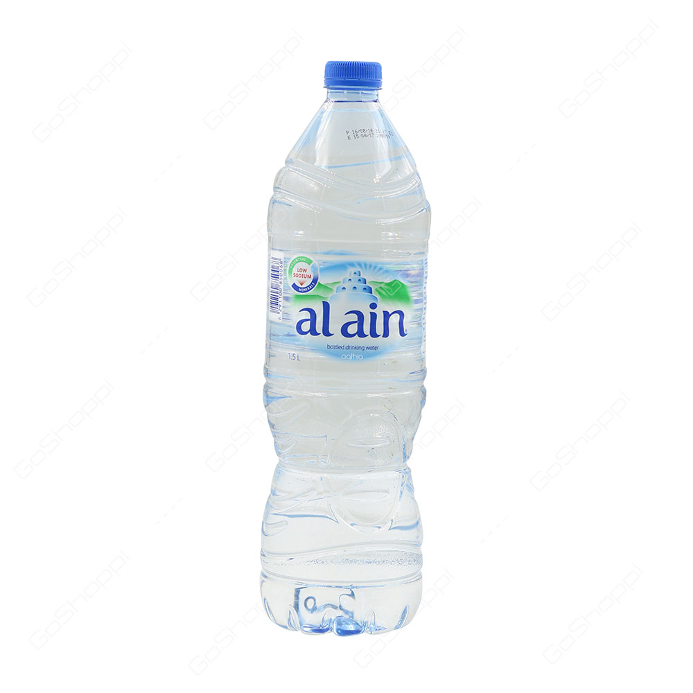 Al Ain Low Sodium Bottled Drinking Water Agthia 1.5 l