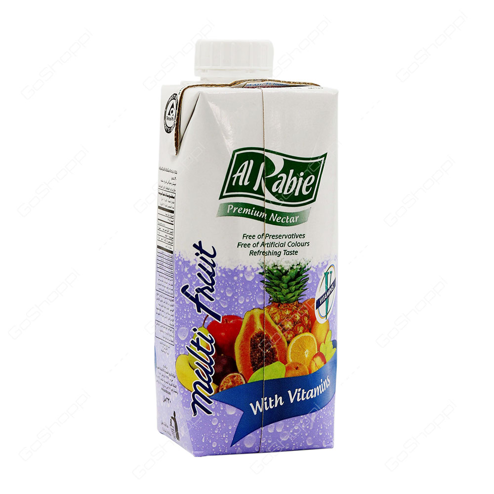 Al Rabie Multi Fruit Premium Nectar 330 ml