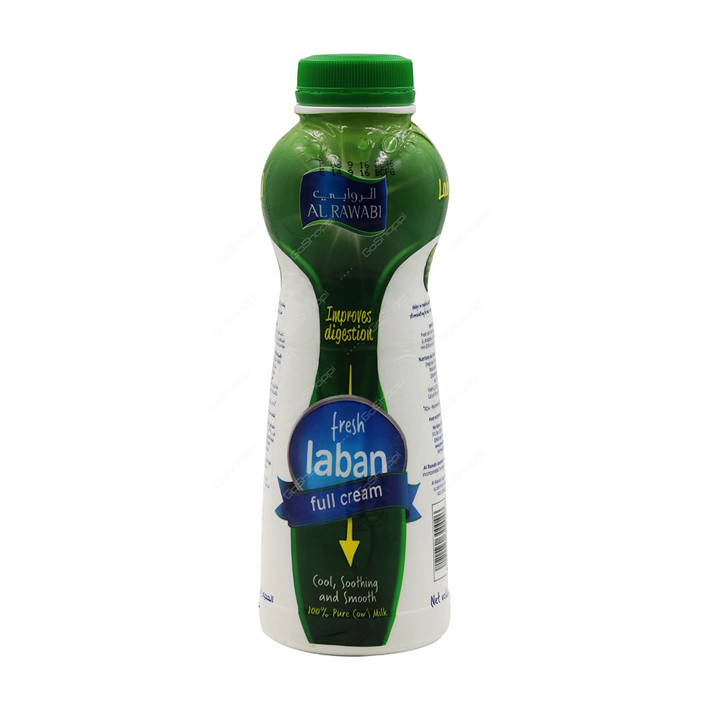 Al Rawabi Fresh Laban Full Cream 500 ml