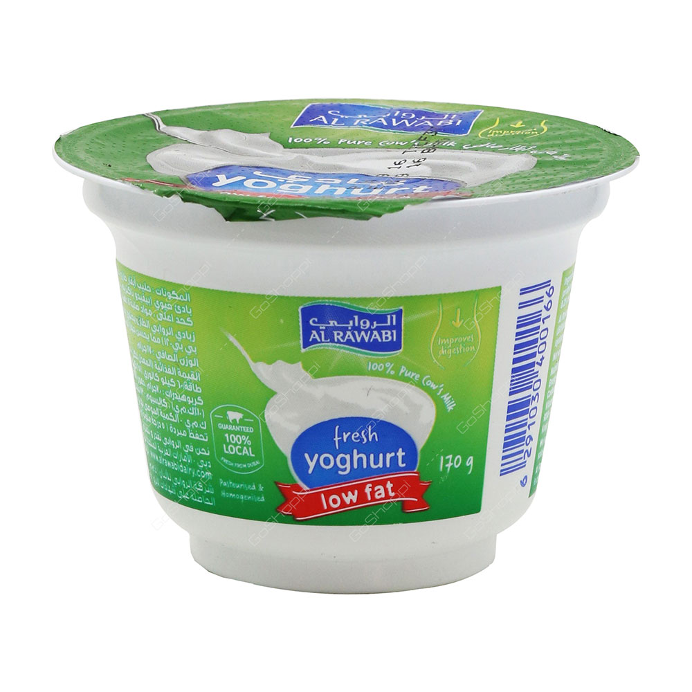 Al Rawabi Fresh Yoghurt Low Fat 170 g