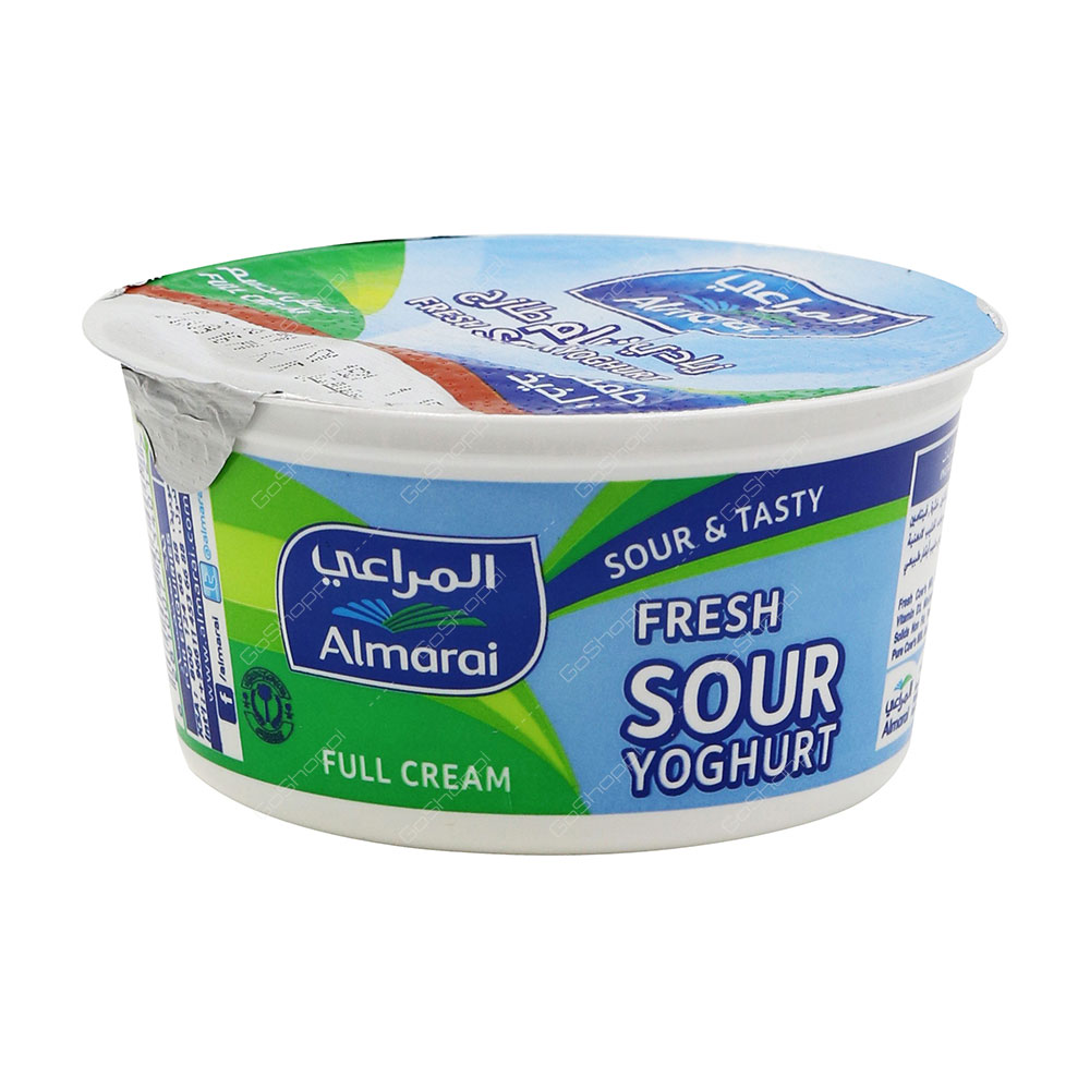 Almarai Fresh Sour Yoghurt Full Cream 170 g