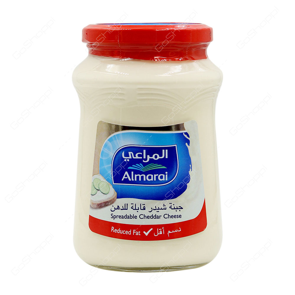 Almarai Spreadable Cheddar Cheese Reduced Fat 500 g