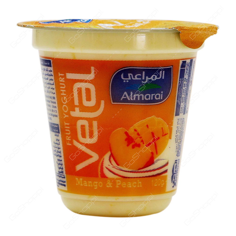 Almarai Vetal Fruit Yoghurt Mango And Peach 120 g