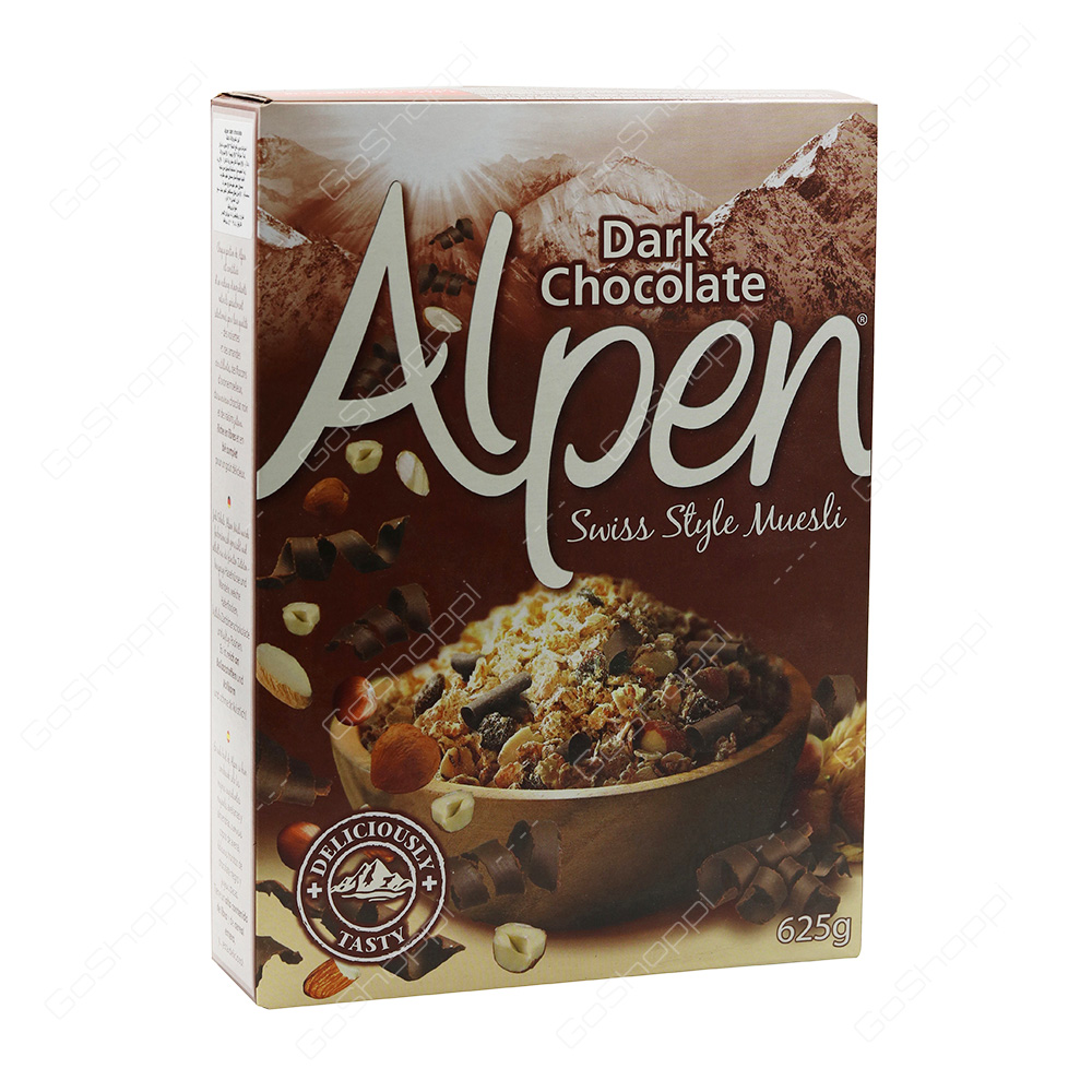Alpen Dark Chocolate Swiss Style Muesli 625 g