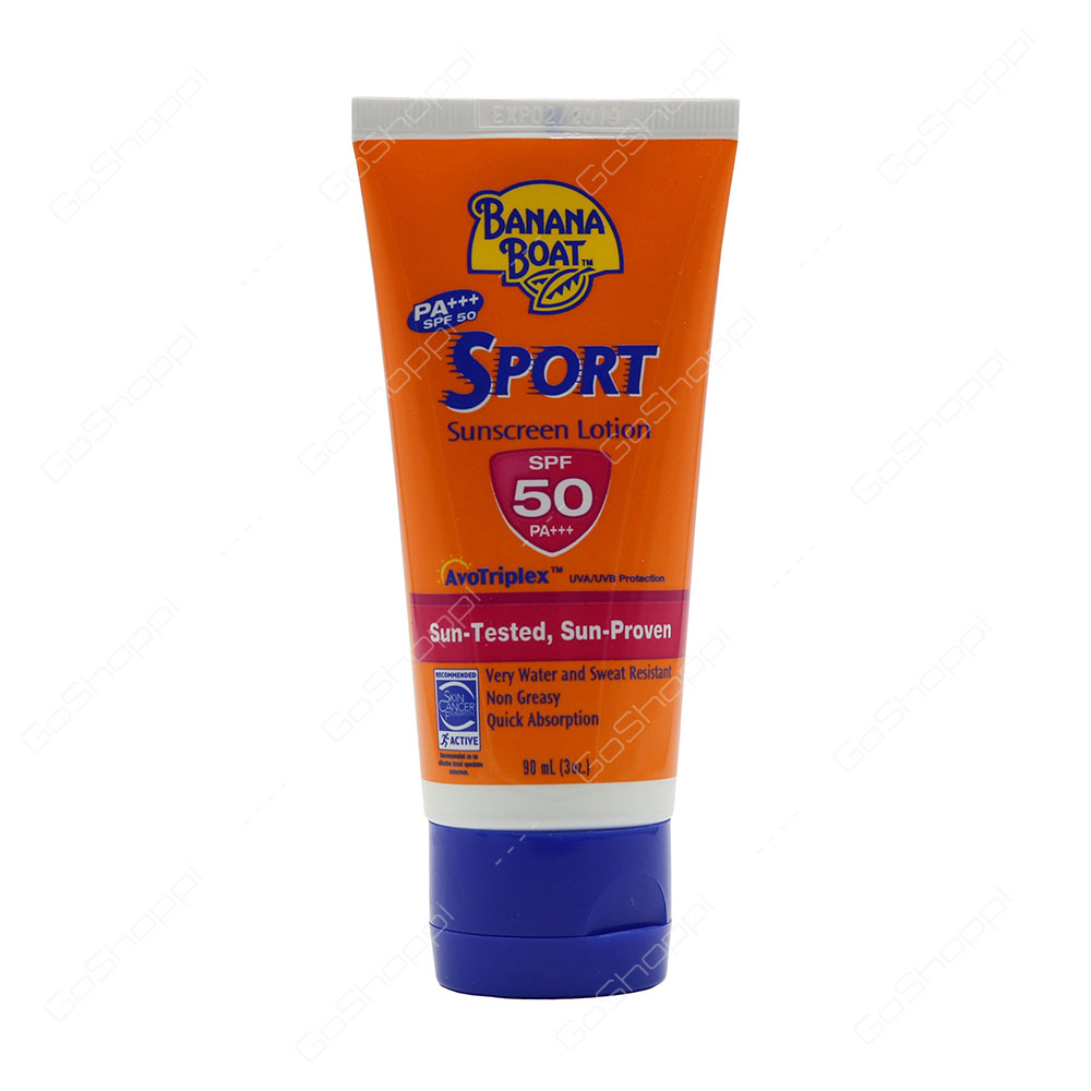 Banana Boat Sport Sunscreen Lotion Spf 50 Pa 90 ml