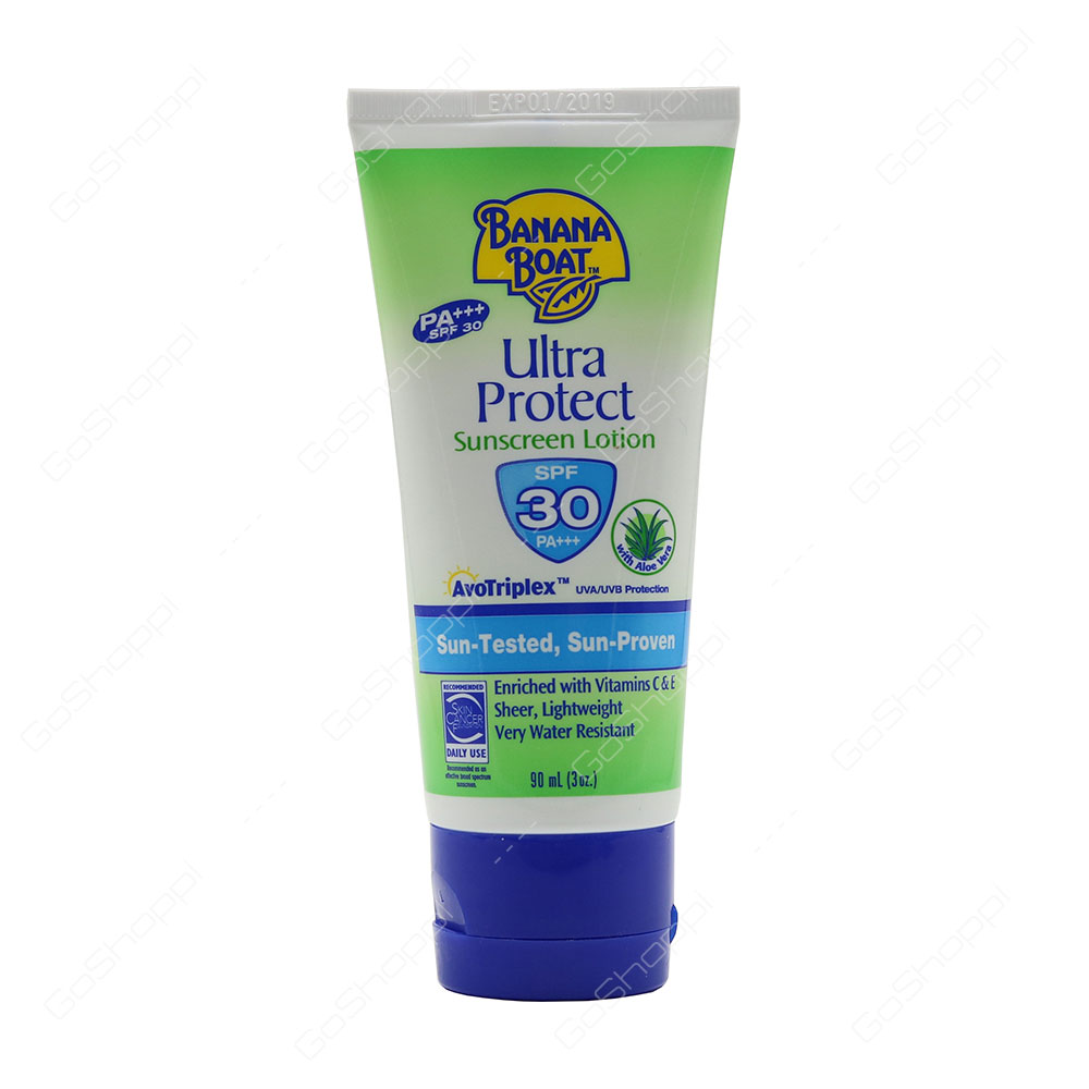 Banana Boat Ultra Protect Sunscreen Lotion Spf 30 Pa 90 ml