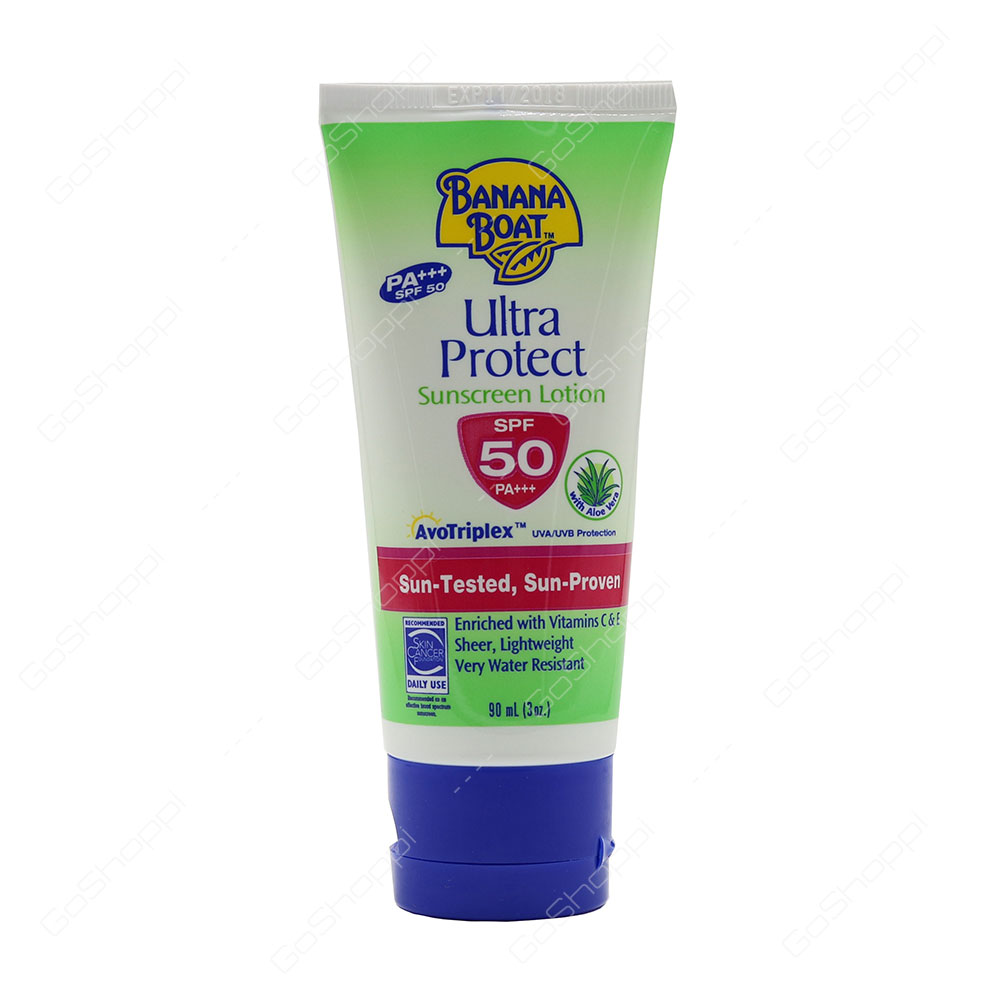 Banana Boat Ultra Protect Sunscreen Lotion Spf 50 Pa 90 ml