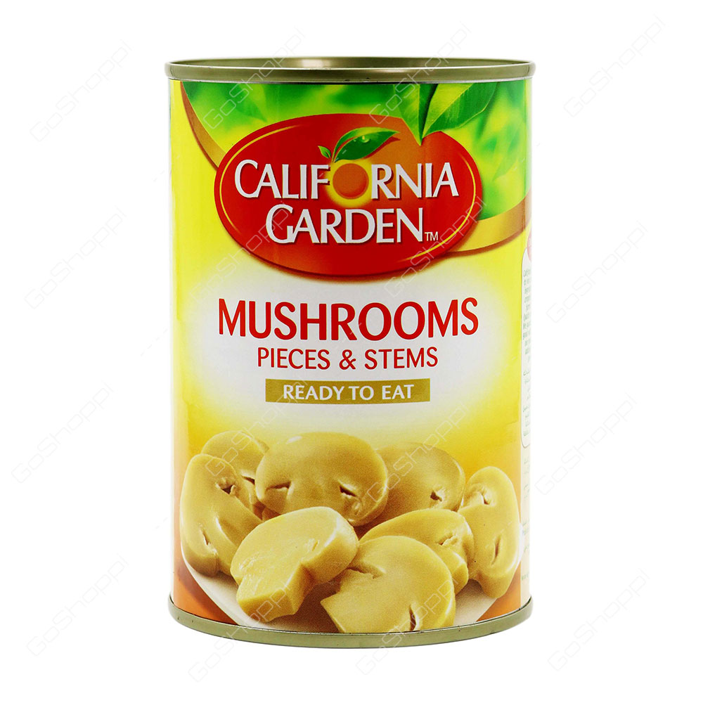 California Garden Mushrooms Pieces And Stems 425 g