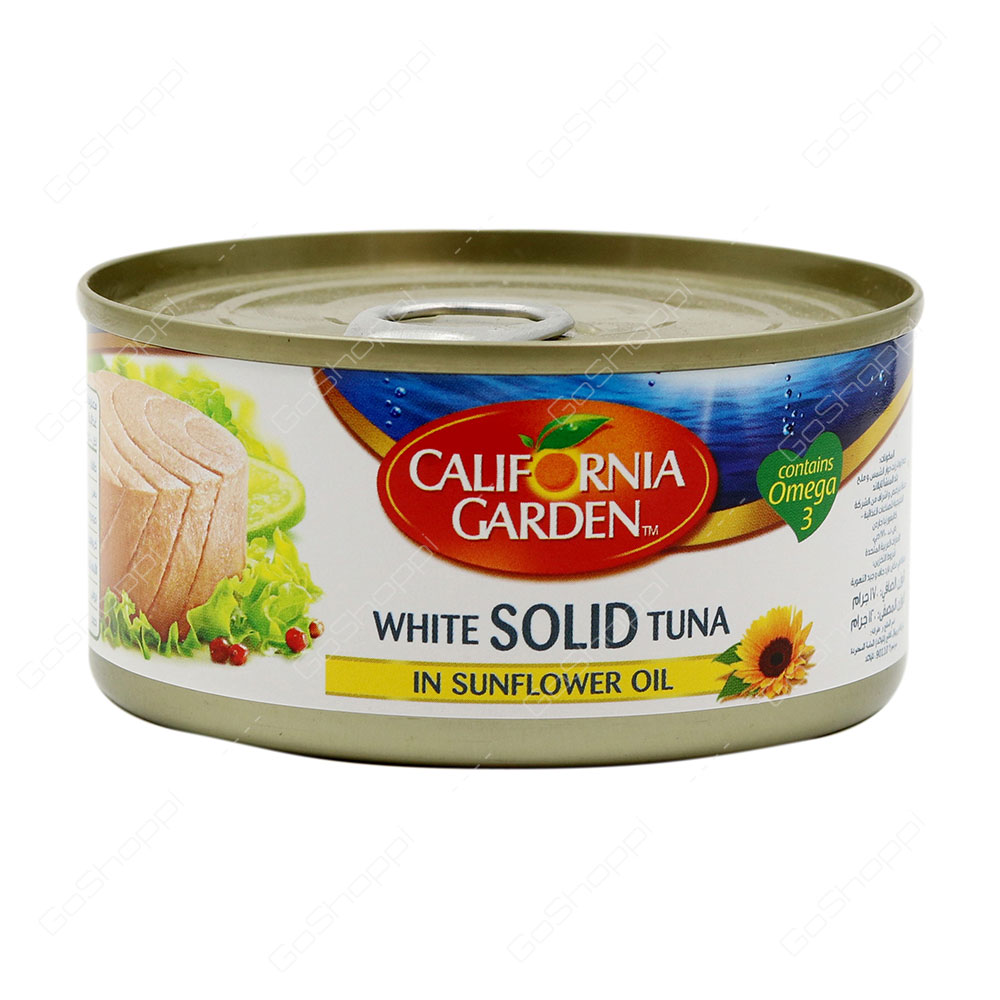 California Garden White Solid Tuna in Sunflower Oil 170 g