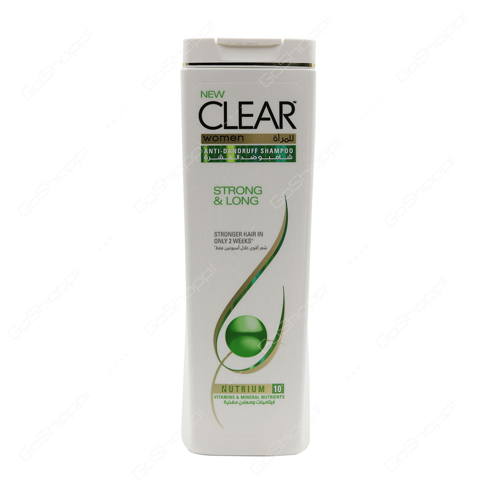 Clear Strong And Long Anti Dandruff Shampoo 400 ml