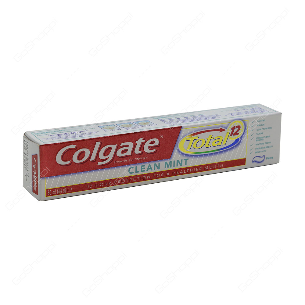 Colgate Clean Mint Total 12 Toothpaste 50 ml
