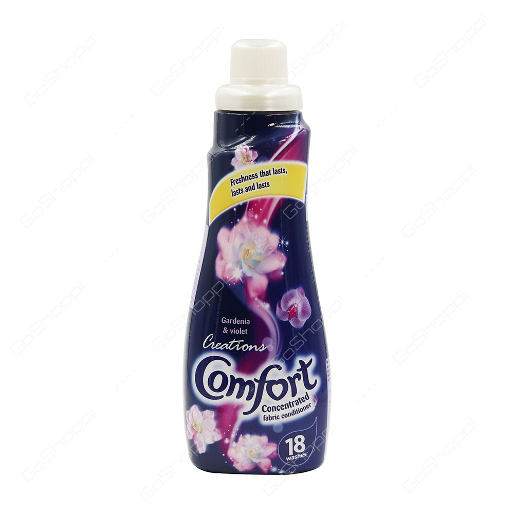 Comfort Concentrated Fabric Conditioner Gardenia and Violet 750 ml