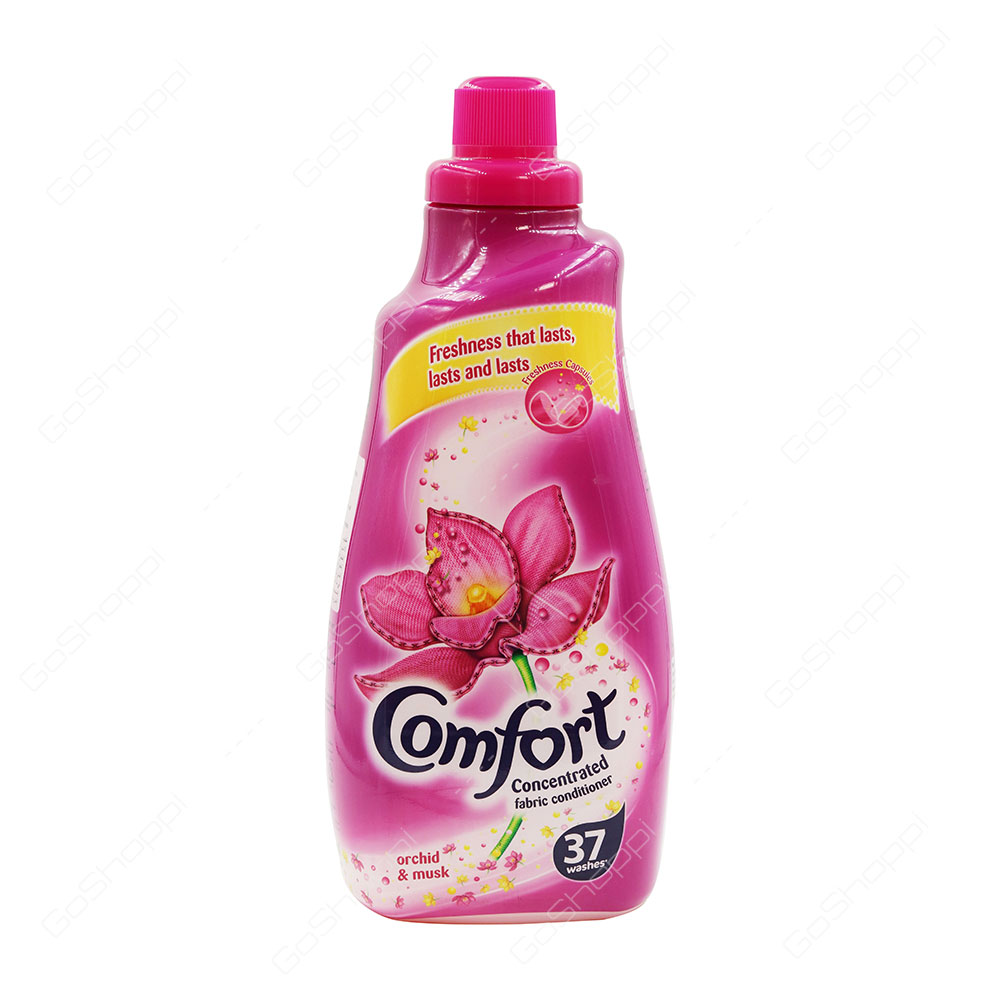 Comfort Concentrated Fabric Conditioner Orchid And Musk 37 Washes 1.5 l