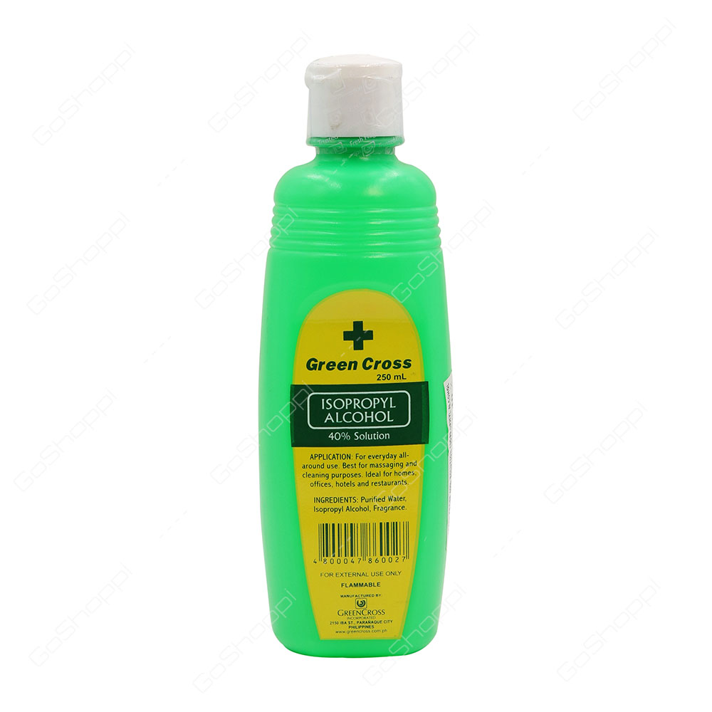 Green Cross Isopropyl Alcohol 250 ml