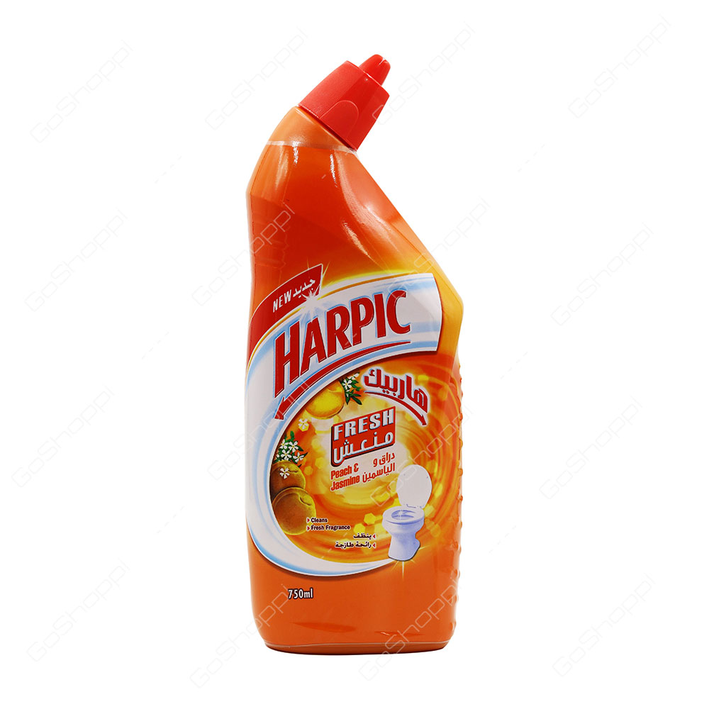 Harpic Fresh Peach And Jasmine Toilet Cleaner 750 ml
