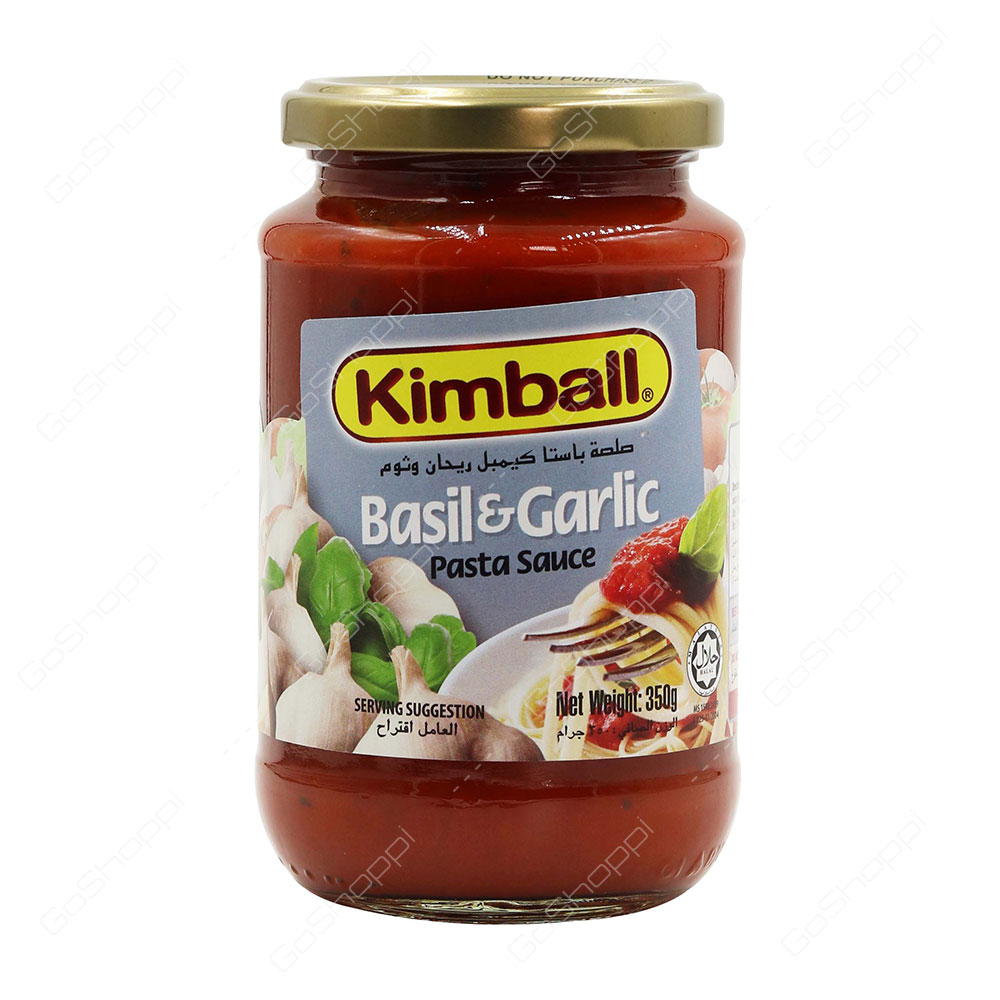 Kimball Basil And Garlic Pasta Sauce 350 g