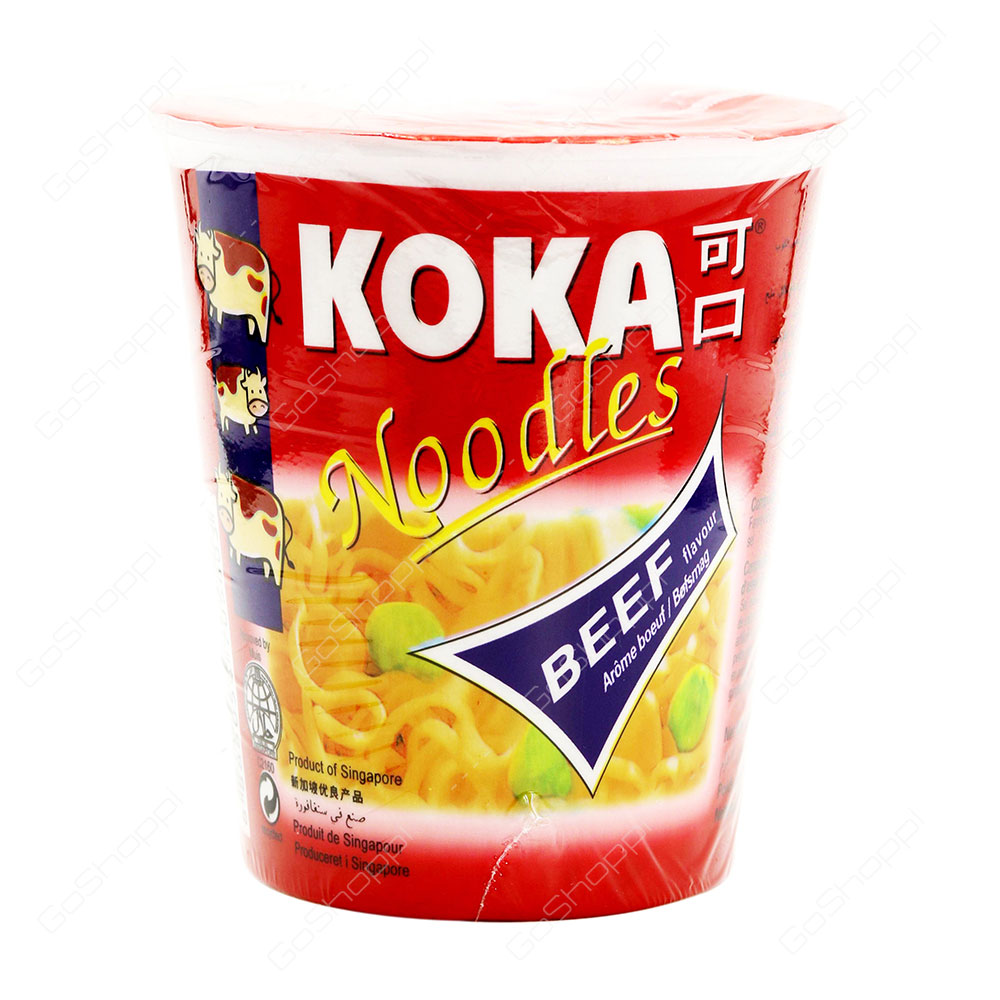 Koka Beef Flavour Instant Noodles 70 g