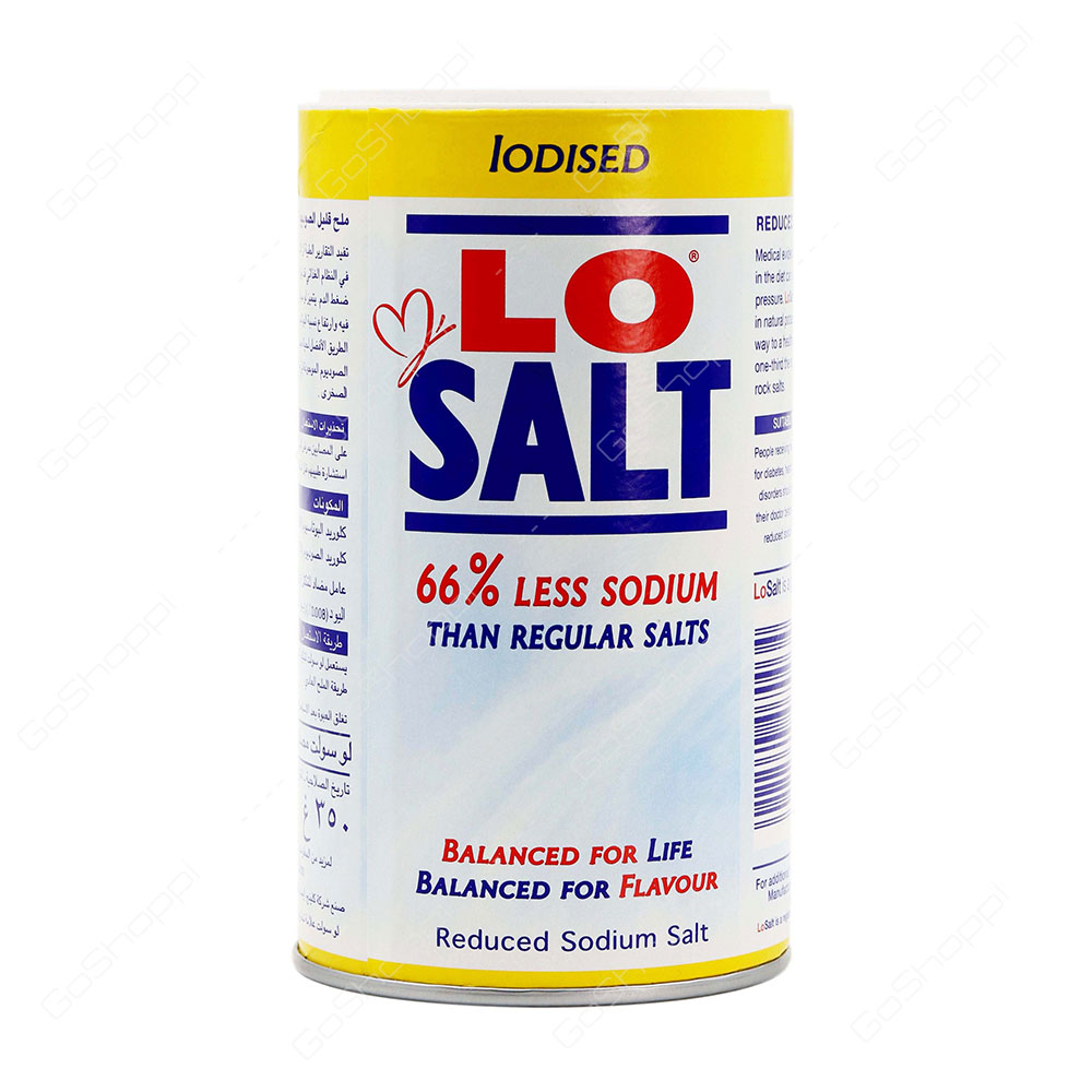 Lo Salt Reduced Sodium Salt Iodised 350 g