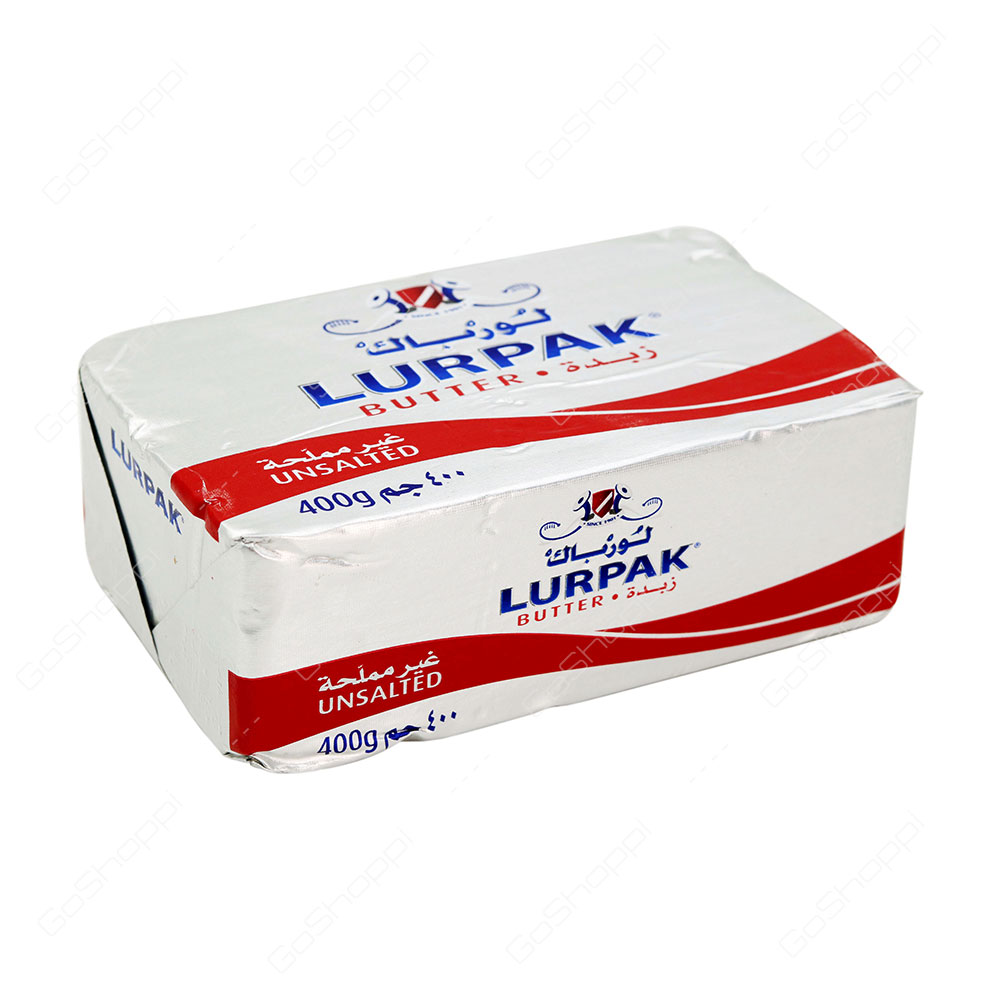 Lurpak Butter Unsalted 400 g