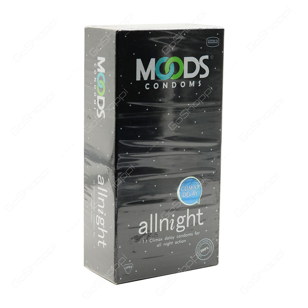 Moods Allnight Condoms 12 pcs