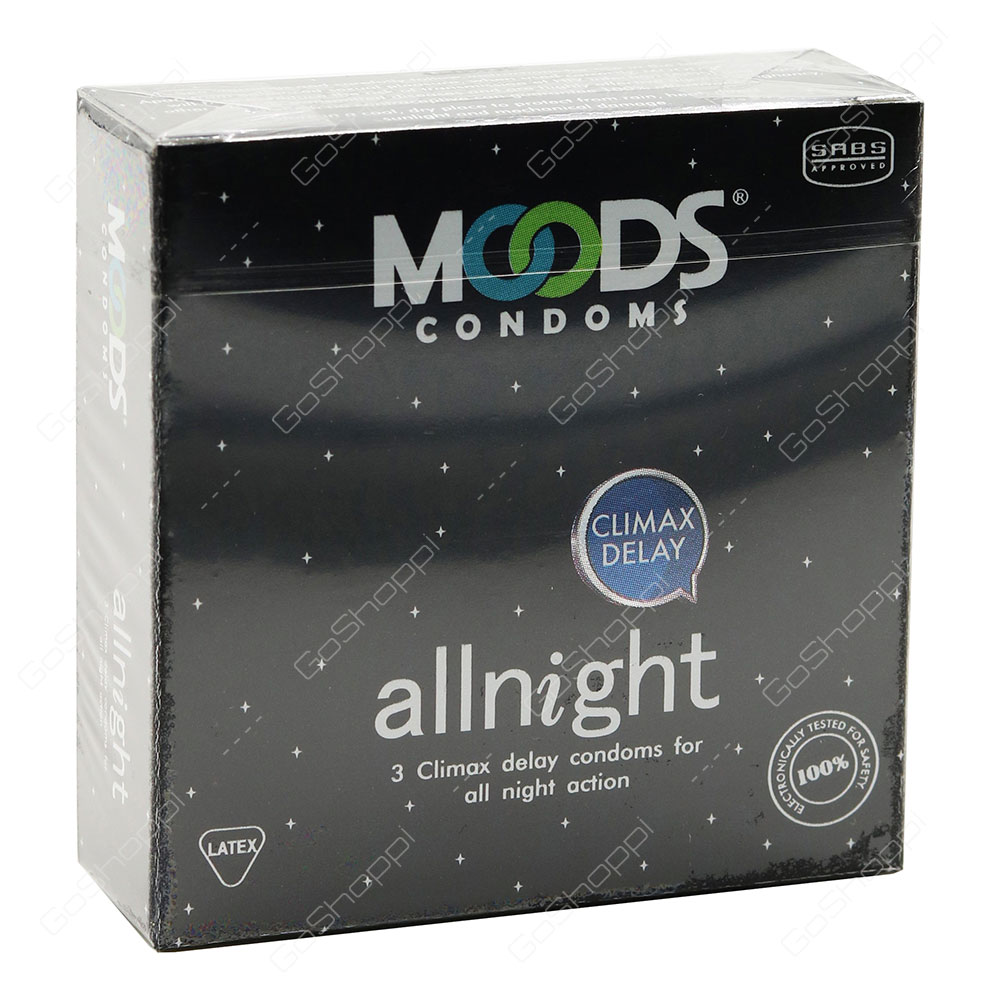 Moods Allnight Condoms 3 pcs