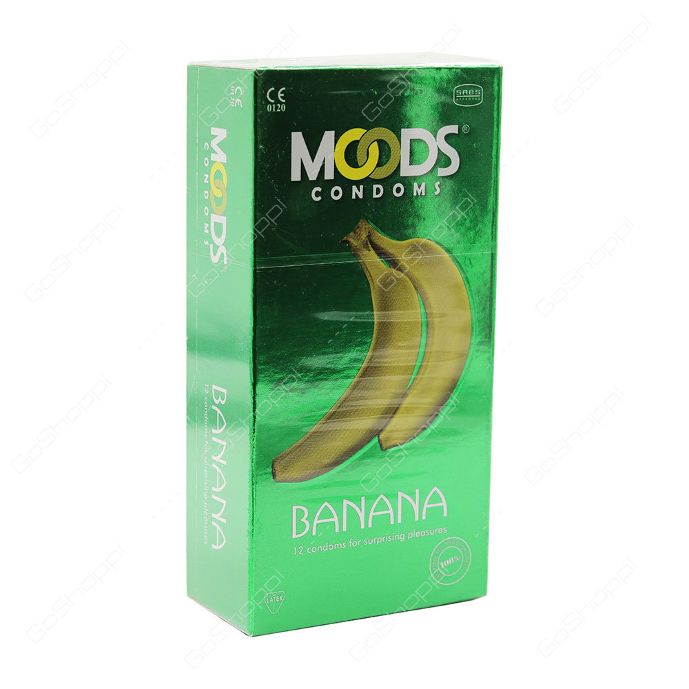 Moods Banana Condoms 12 pcs