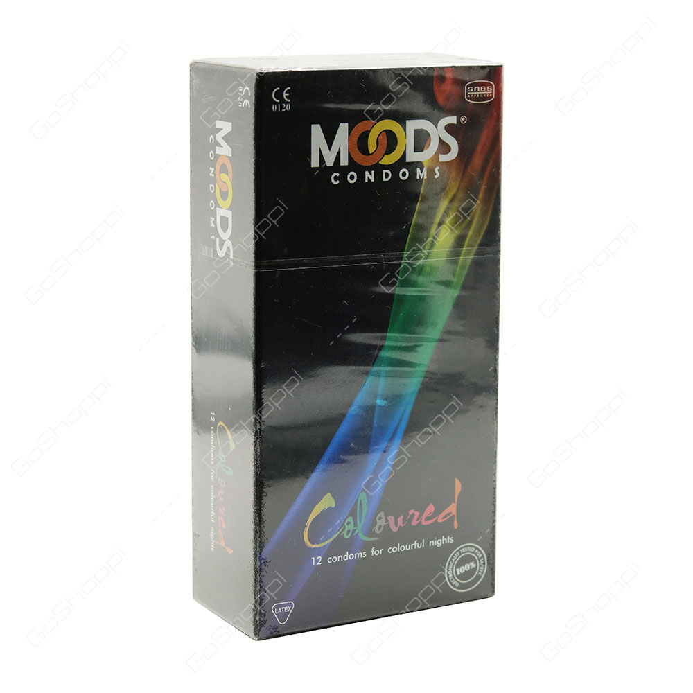 Moods Coloured Condoms 12 pcs