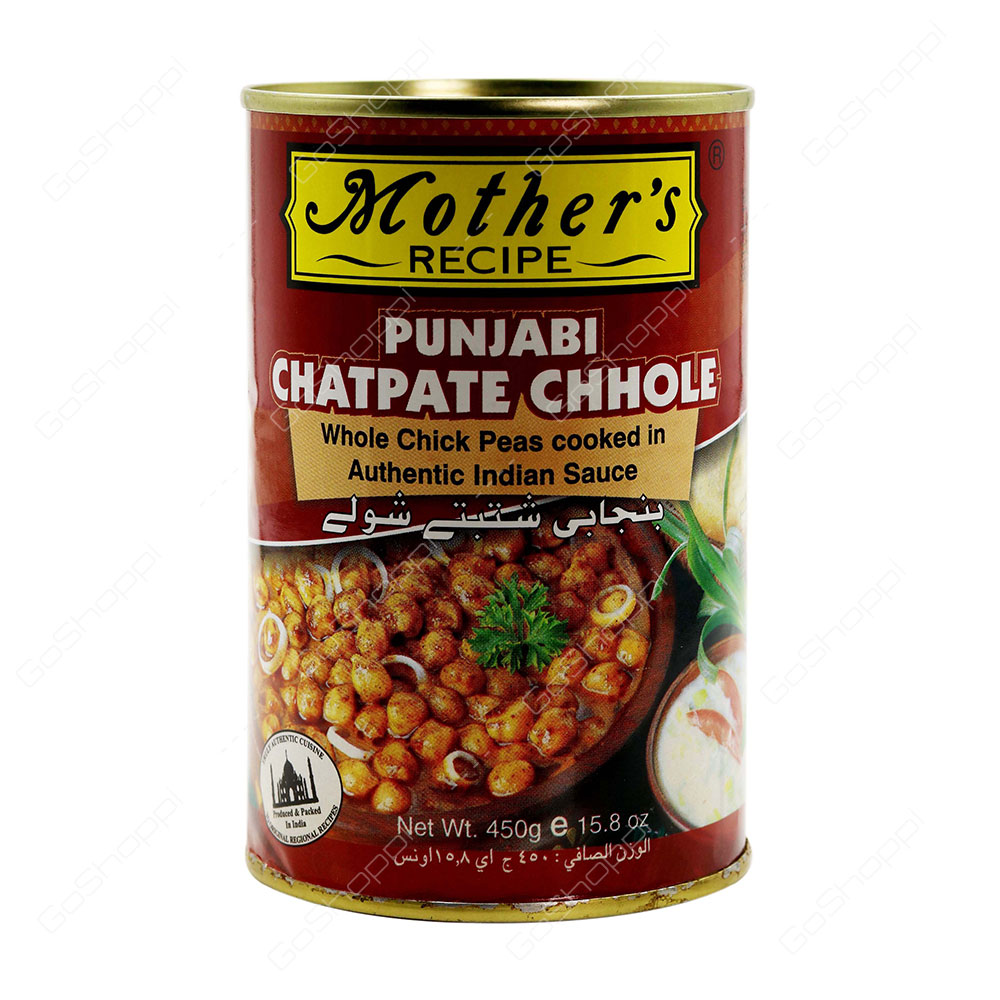Mothers Recipe Punjabi Chatpate Chhole 450 g