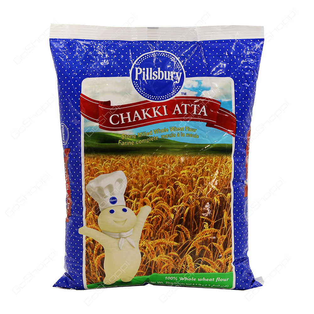 Pillsbury Chakki Atta Whole Wheat Flour 2 kg